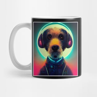 cute dog dj Mug